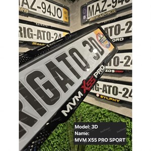 قاب‌پلاک سه بعدی ضد‌سرقت ام وی ام(MVM) x55 pro