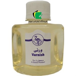 ورنی رنگ روغن درنا مدل وارنیش براق حجم 120 میلی لیتر