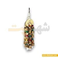 اسباب بازی پرنده مهره رنگی شهرپت 3062