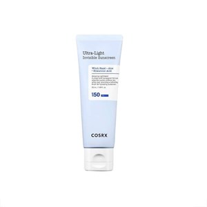 کرم ضدآفتاب بی رنگ دست و صورت کوزارکس SPF 50 مدل Ultra-Light محافظ UVA و UVB مناسب برای انواع پوست حجم 50 میلی لیتر