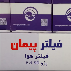 فیلتر هوا پیمان 206 بلند کد فنی PF105