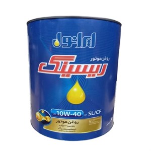 روغن موتور ریسینگ ایرانول 10W40 slچهارلیتری فلزی 