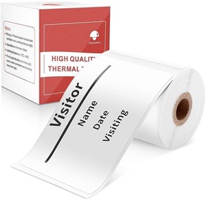 رول پرینتر حرارتی لیبل زن phomemo سایز 8*5 سانتیمتر مناسب m110/m220/m221