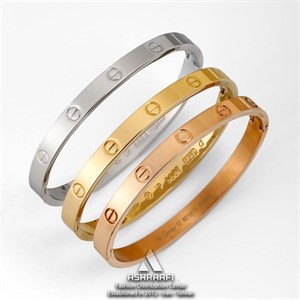 دستبند زنانه طرح کارتیه Cartier bracelet Love