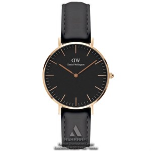 ساعت دنیل ولینگتون بند چرمی Daniel Wellington 00117K