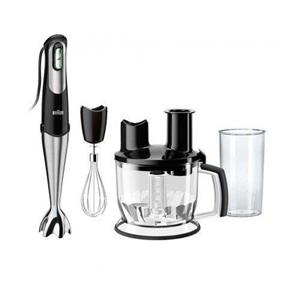 گوشت کوب برقی براون مدل BRAUN MQ 9097x Braun MQ9097 Multiquick Hand Blender, 2.7 x 2.7 x 16.1 inches, Black