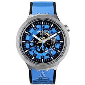 ساعت سواچ آبی Swatch SB07S106