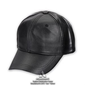 کلاه بیسبالی چرم Leather Baseball Cap HA163