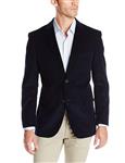 Zuckerfan Men's Corduroy Casual Blazer Stylish Fit Double-Button Suit Coat Blazer Jacket