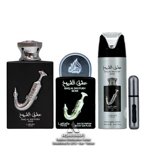 ست ادکلن عشق ال شیوخ نقره‌ای Lattafa Pride Ishq Al Shuyukh Silver