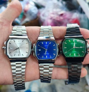 ساعت Casio مردانه بند فلزی رنگ ثابت تقویم دار