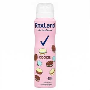 اسپری زنانه رنکسلند Rnxland رایحه Cookie حجم 150 میل