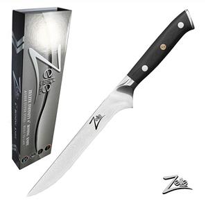 ZELITE INFINITY Boning Knife 6 Inch - Alpha-Royal Series - Best Quality Japanese AUS10 Super Steel 67 Layer High Carbon Stainless Steel -Razor Sharp Superb Edge Retention, Stain & Corrosion Resistant 