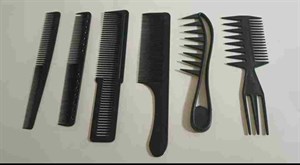 ۶عدد شانه آرایشگری کوتاهی مو پرکاربرد