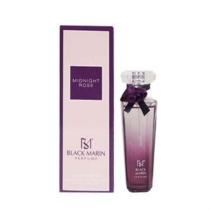 عطر ادوپرفیوم 25 میل زنانه MIDVIGHT ROSE بلک مارین BLACK MARIN
