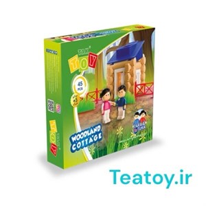ساختنی کلبه جنگلی ۴۵ قطعه