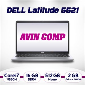 لپ تاپ استوک CI7 Dell Latitude 5521 نسل 11 دو گیگ گرافیک