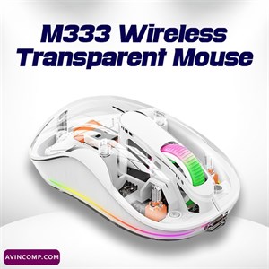 ماوس بی سیم شفاف مدل M333