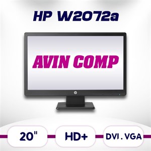 مانیتور استوک Hp W2072a سایز 20 اینچ  HD