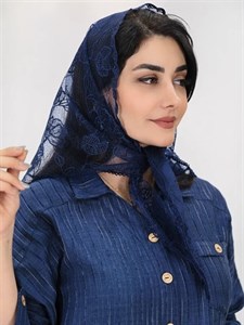 روسری اسکارف مینی دانتل گل دار مدل 3071.1