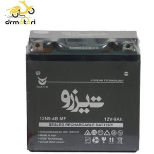 باتری موتور سیکلت 9 امپر بلند ولتا