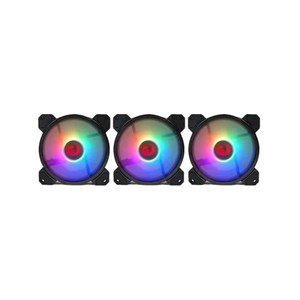 فن کیس ردراگون مدل GC-F009 مشکی بسته ۳ عددی