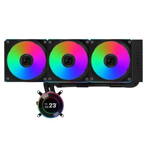 خنک کننده پردازنده مایع لیان لی Lian Li HydroShift II LCD-C 360CL مشکی