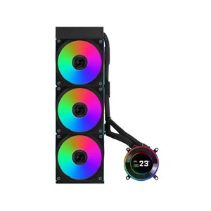 خنک کننده پردازنده مایع لیان لی Lian Li HydroShift II LCD-C 360CL مشکی
