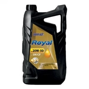 روغن موتور خودرو ایرانول رویال Royal 20W-50 SM ظرف جدید چهار لیتری