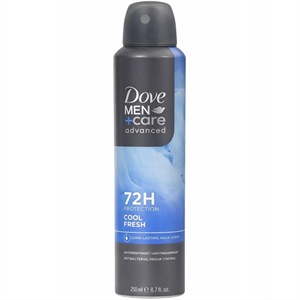 اسپری دئودرانت مردانه داو Dove رایحه Cool Fresh اصل انگلیس حجم 250 میل