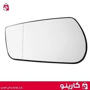 شیشه آینه بغل چپ پژو پارس جدید رفلکس با گرمکن جهان پارت JAP