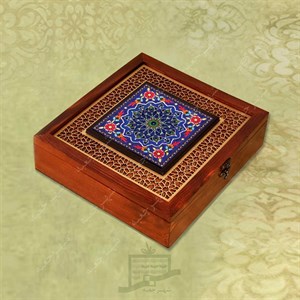 جعبه چوبی (طرح K6*1*28)-آجیل و خشکبار ، دمنوش ، گز و شکلات ، میوه خشک ، هدیه و کادو