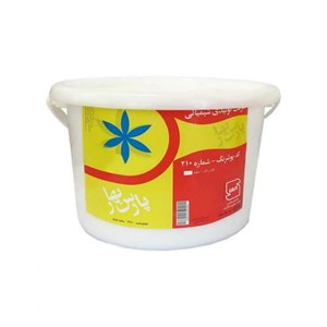 رنگ نیمه پلاستیک پارس بهار (Pars Bahar) کد 210 وزن 4 کیلوگرم