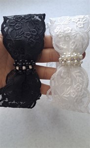 تل دانتل پاپیونی طرح گل مدل بابونه