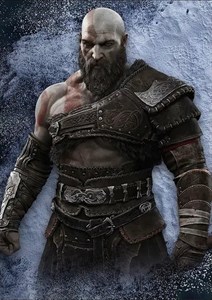 متال پوستر بازی God Of War طرح کریتوس کد N206
