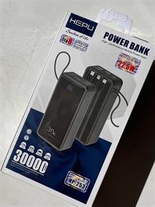 پاوربانک هپو مدل HP-253 ظرفیت 30000 میلی آمپر ساعت