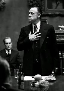 متال پوستر فیلم The Godfather کد N401