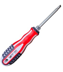 پیچ گوشتی آچار خور دوطرفه دوسو و چهارسو سایز 100*6 دسته TPR