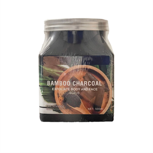 اسکراب صورت و بدن ذغال 500 میل Bamboo Charcoal Scrub