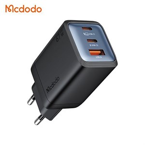 کلگی شارژر سه پورت USB-A و Type-C مک دودو 67W مدل CH-0970