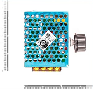 ماژول دیمر AC به AC کاهنده 4 کیلو وات SCR نمونه باکس دار و صنعتی /مناسب کنترل میزان نور روشنایی لامپ های رشته ای ،کنترل هستر المنت و کنترل دور موتور انواع دریل ،کنترل دور فرز،سشوار صنعتی،کنترل دور اره برقی و…