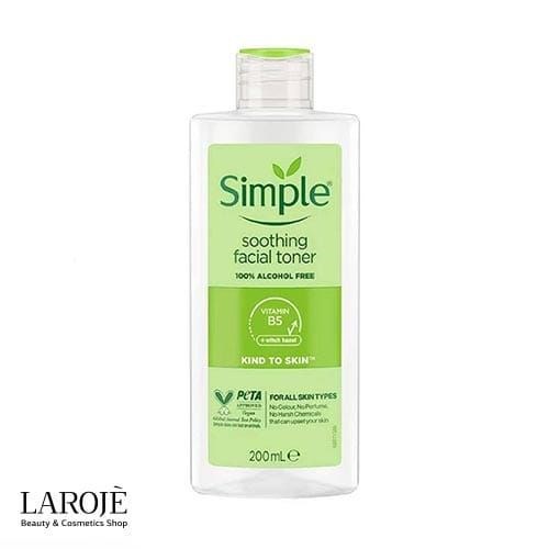 تونر آرامش بخش سیمپل Simple