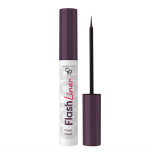 خط چشم رنگی گلدن رز Golden Rose مدل Gr Flash Eyeliner رنگ بنفش آلویی Deep Plum شماره 109