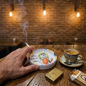 زیرسیگاری دست ساز سرامیکی برجسته