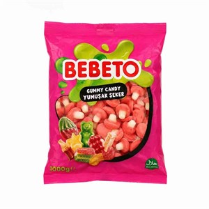 پاستیل قارچ ببتو ۱ کیلویی - (Bebeto Mushroom Gummy Candy 1 kg)