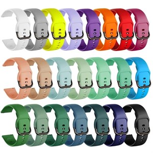 بند سیلیکونی با قفل سگکی مناسب ساعت هوشمند شیائومی Xiaomi Watch color  22mm