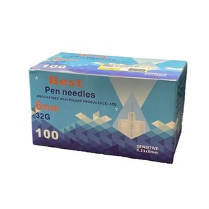 سوزن قلم انسولین بست 6 میل بسته 100 عددی Best