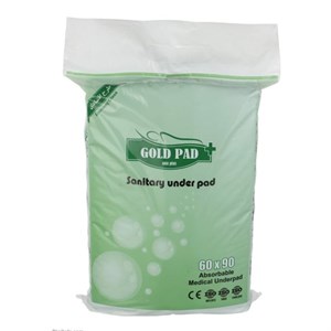 خرید عمده پد زیرانداز یکبارمصرف گلدپد بسته 5 عددی Gold pad
