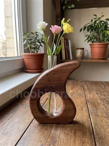 استند گلدان شیشه ای طرح اشک کد 353