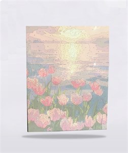 نقاشی شماره‌دار سایز ۳۰ در ۴۰ طرح منظره و‌ دریا